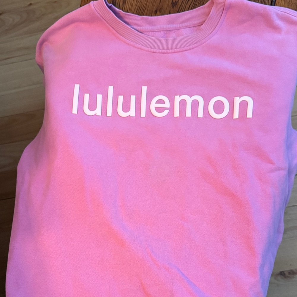 lululemon athletica womens Pink Sweatshirt